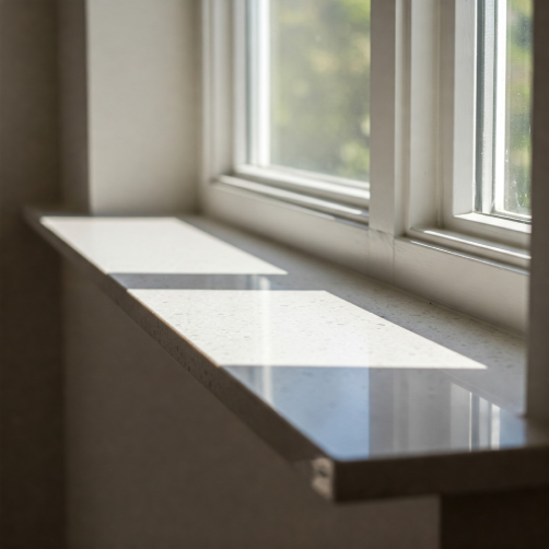 Jak zadbać o parapety wewnętrzne z konglomeratu kwarcowego?