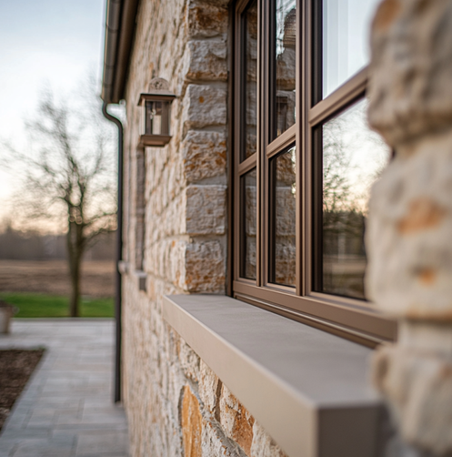 Granitowe parapety zewnętrzne – zalety