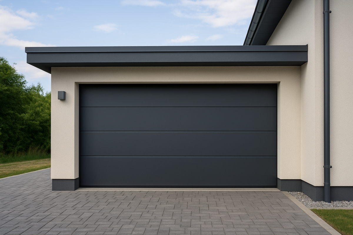 Brama garażowa Katowice - wizualizacja